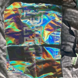 NWT Large Metallic “PINK” bag